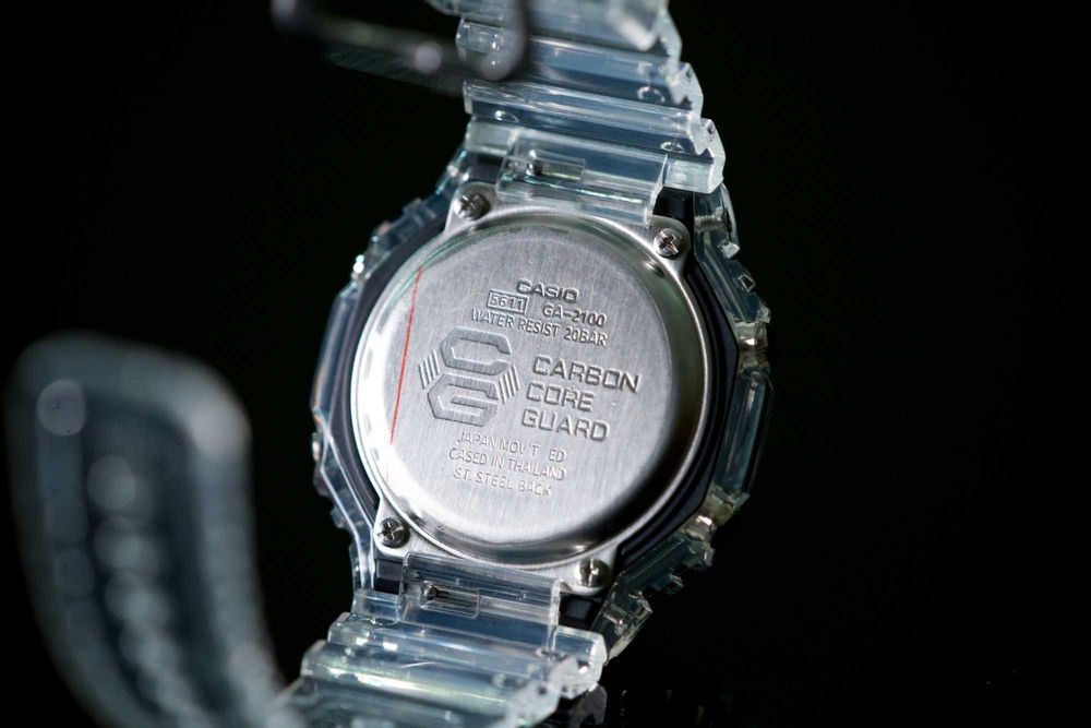 Casio G-Shock GA-2100 CasiOak Crystal Jellyfish Rainbow. Nowy. Mod