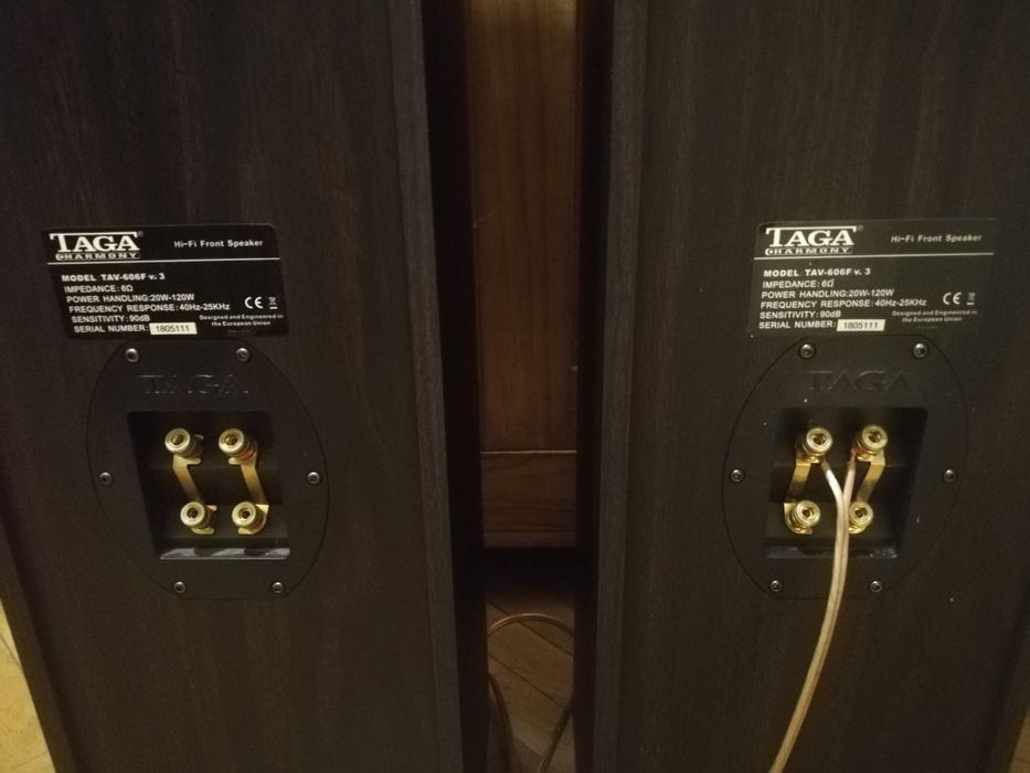 Głośniki, Kolumny podłogowe stereo TAGA Harmony TAV-606F