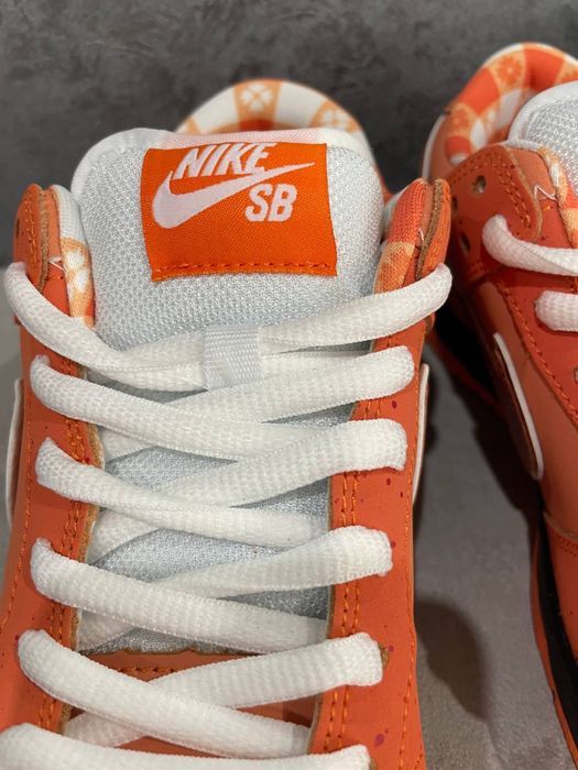 Кроссовки Nike SB Dunk Low Orange Lobster 36-45 Full Наложенный