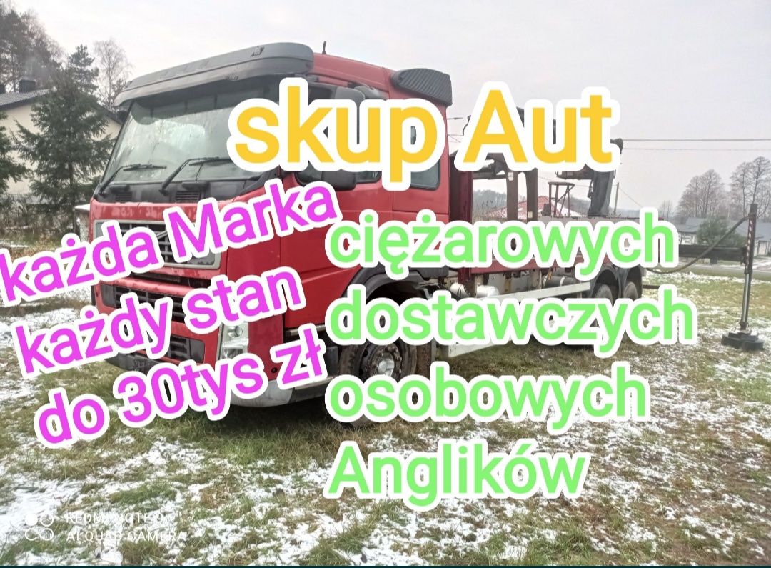 Skup ciągników koparek ładowarek quadów motocykli samochodów aut busów