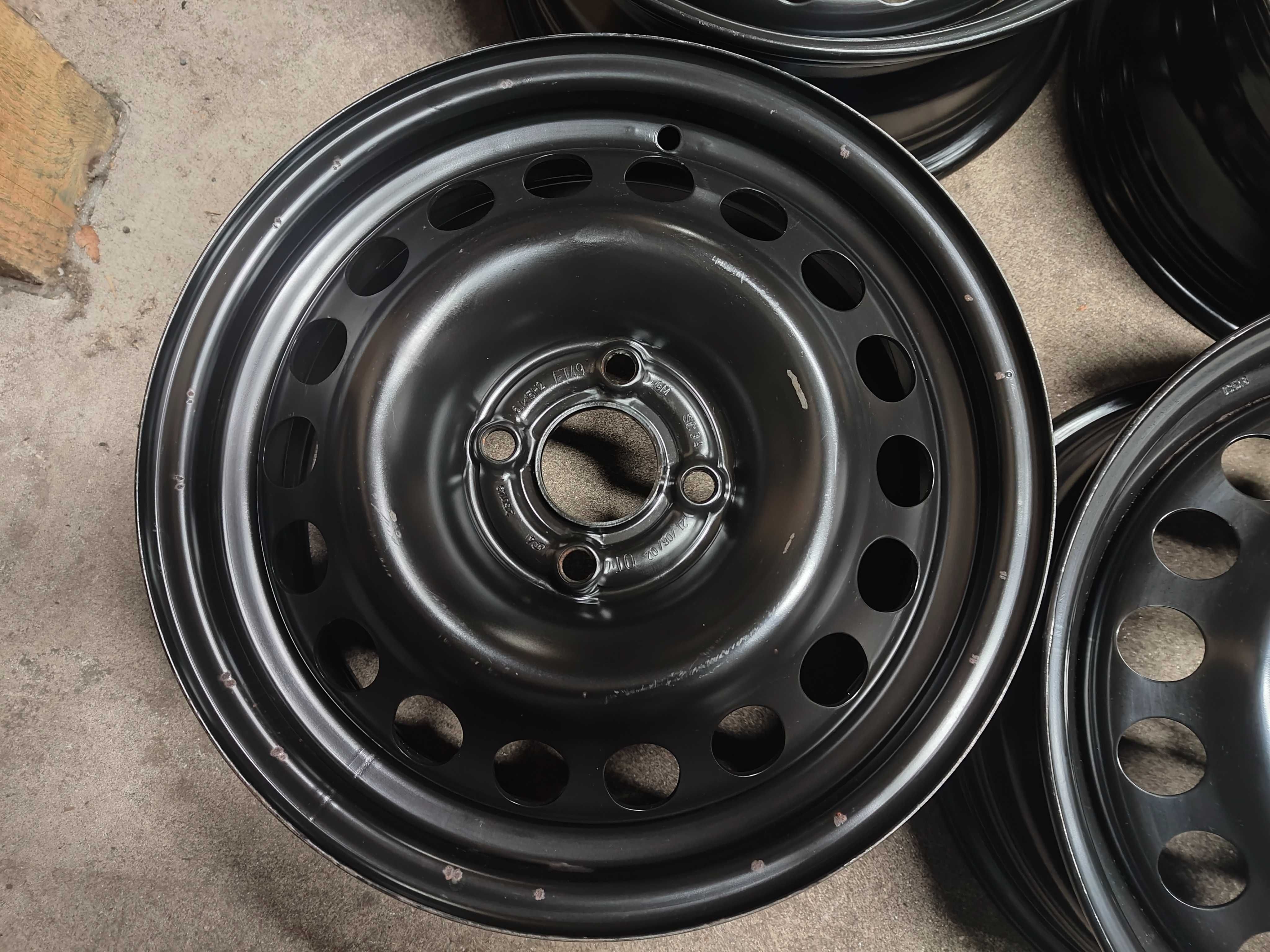 Felgi stalowe Opel Astra G Corsa Combo 6Jx15" 4x100 et49 Komplet FS113