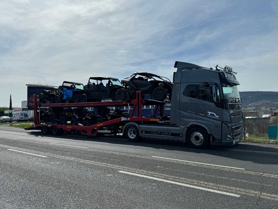 Semi-reboque transporte carros 7/8