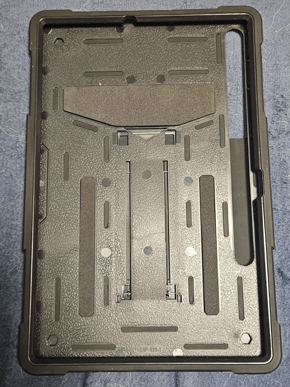 Czarne etui na tablet samsung Galaxy S9 FE+