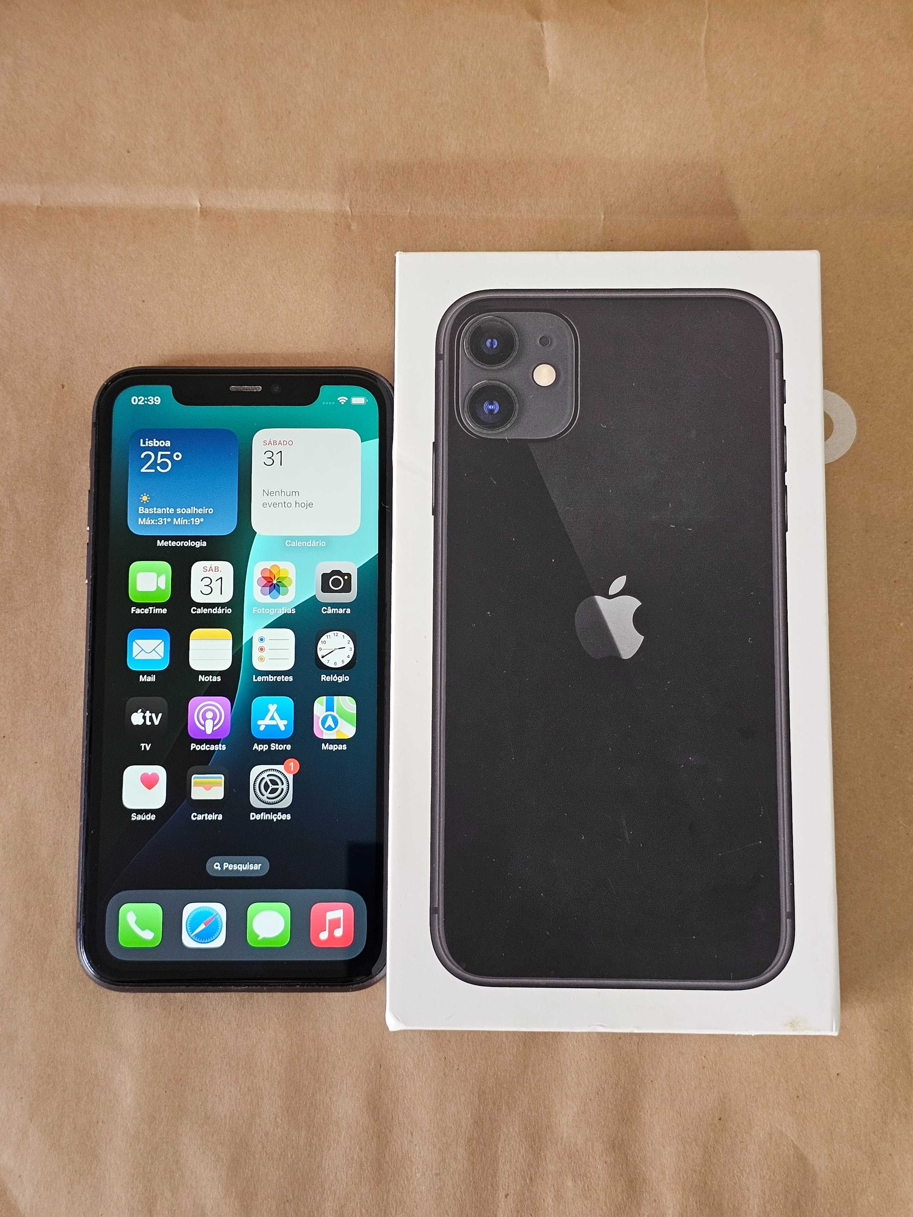 Iphone 11 128Gb.  Bateria 75%
Muito bom.