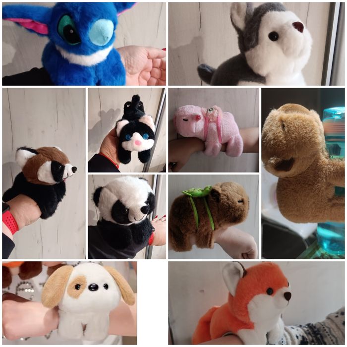 Капібара панда м'яка іграшка браслет лабуба детская игрушка