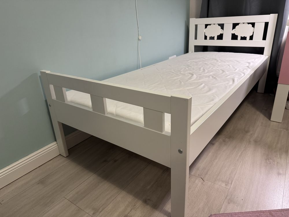 Łóżko dziecięce KRITTER ikea 70x160 rama łóżka łóżeczko