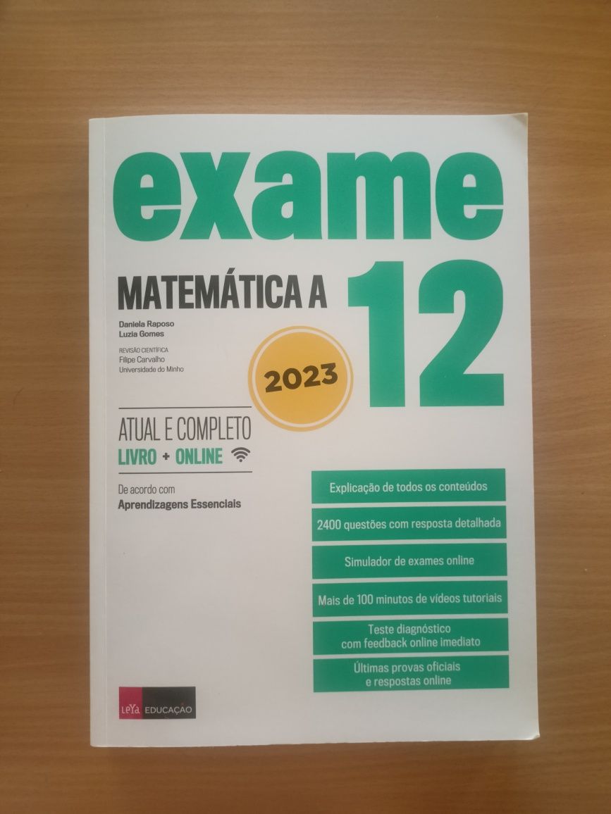 Preparação Exame Matemática A