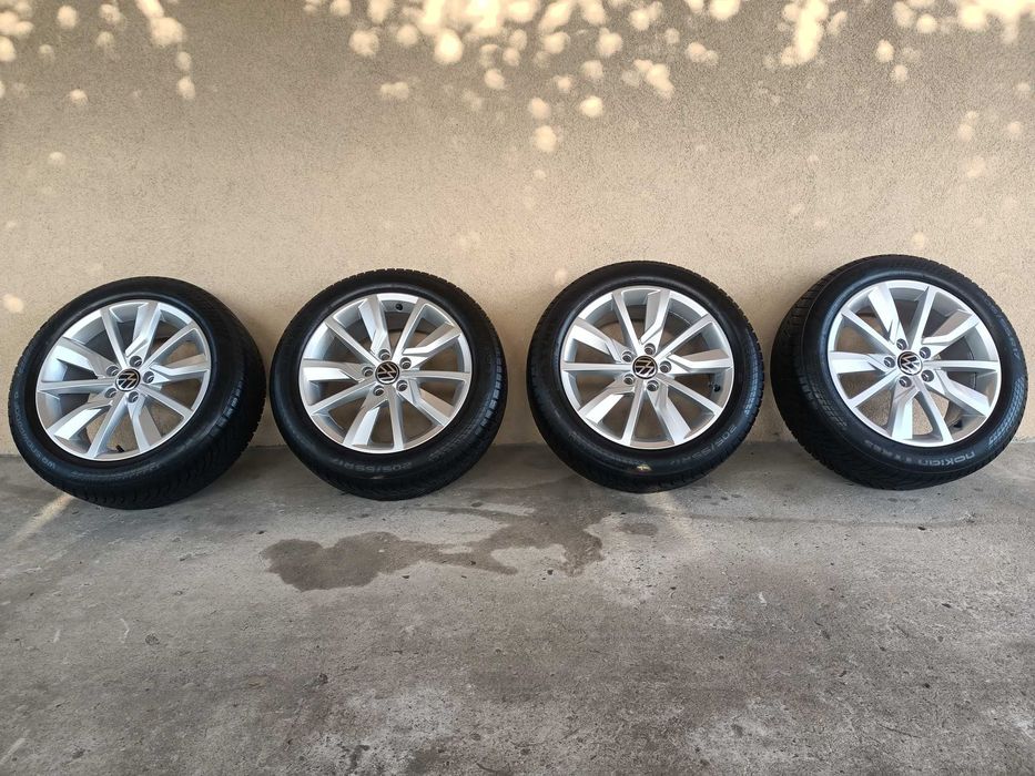 Alufelgi koła aluminiowe Volkswagen opony Zimowe 205/55/R17