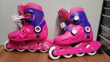 Patins rosa Criança Olexo 28-30 Decathlon