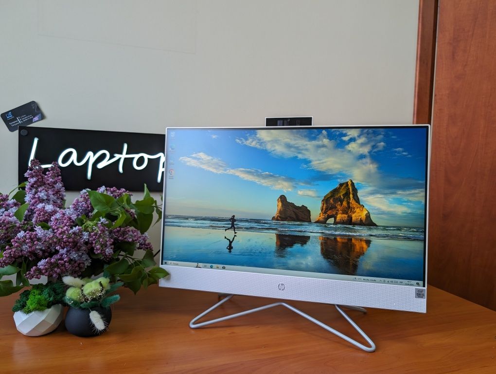 Моноблок HP 24-df0080ns/i5-10400T/24"IPS/8/512/ГАРАНТІЯ/6 ядер