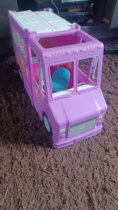Kamper barbie auto rozkladane