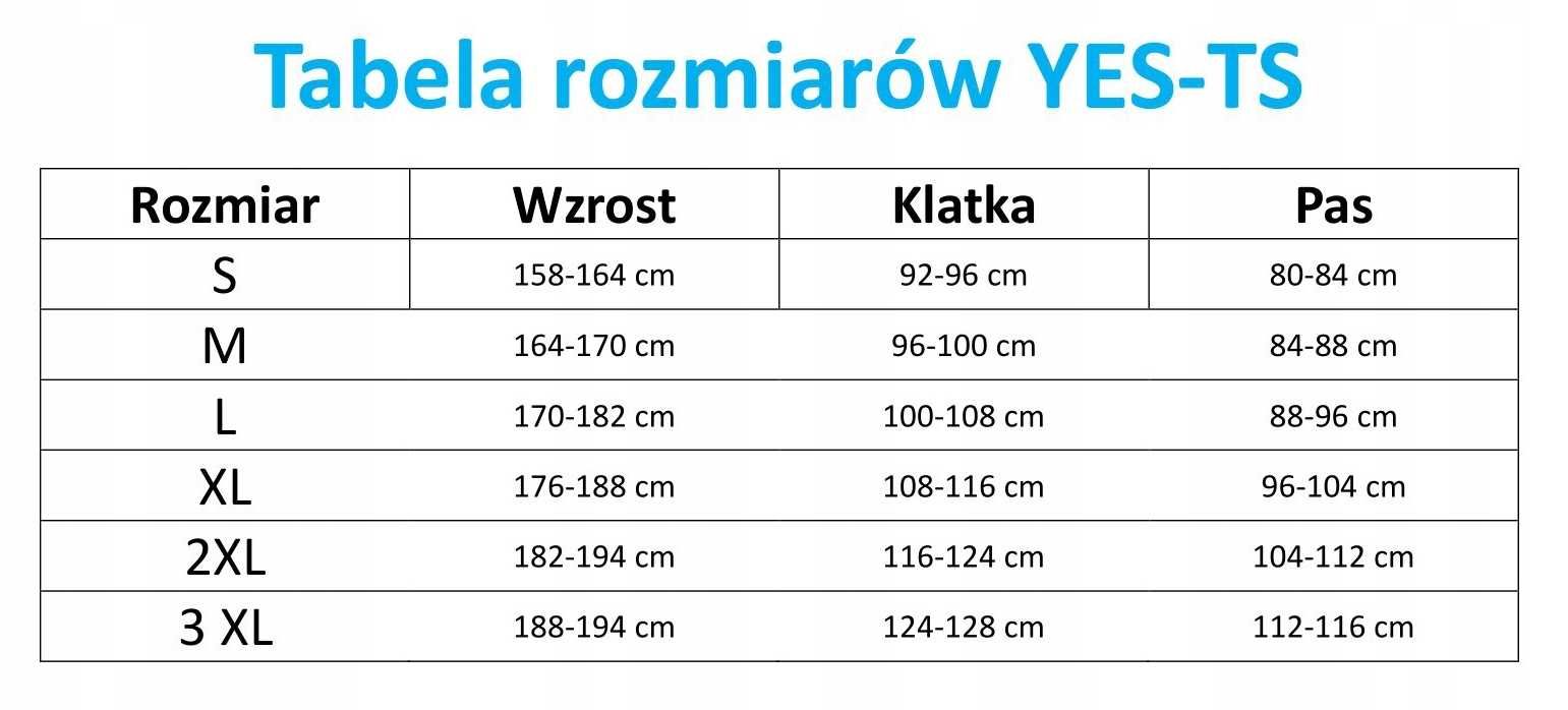 Spodnie Ochronne Do Pasa Z Krótkimi Nogawkami Niebieskie YES-TS_NM