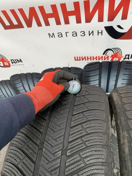 Шини 255/40 R20 пара Michelin 6,3мм, зима 2023р