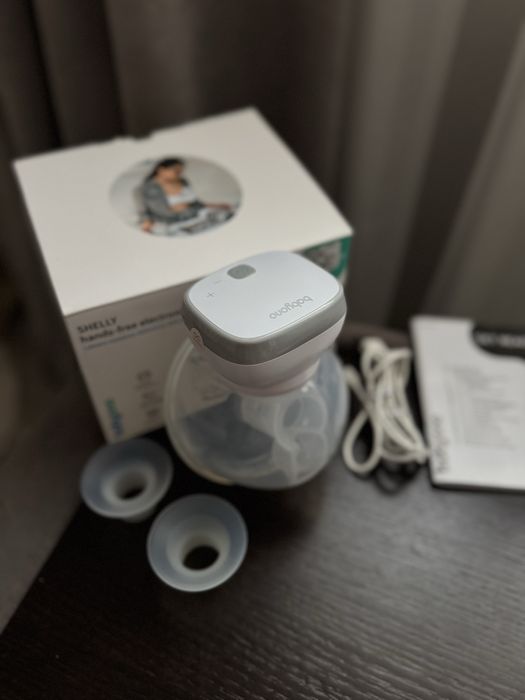 Молоковідсмоктувач акумуляторний Babyono SHELLY.