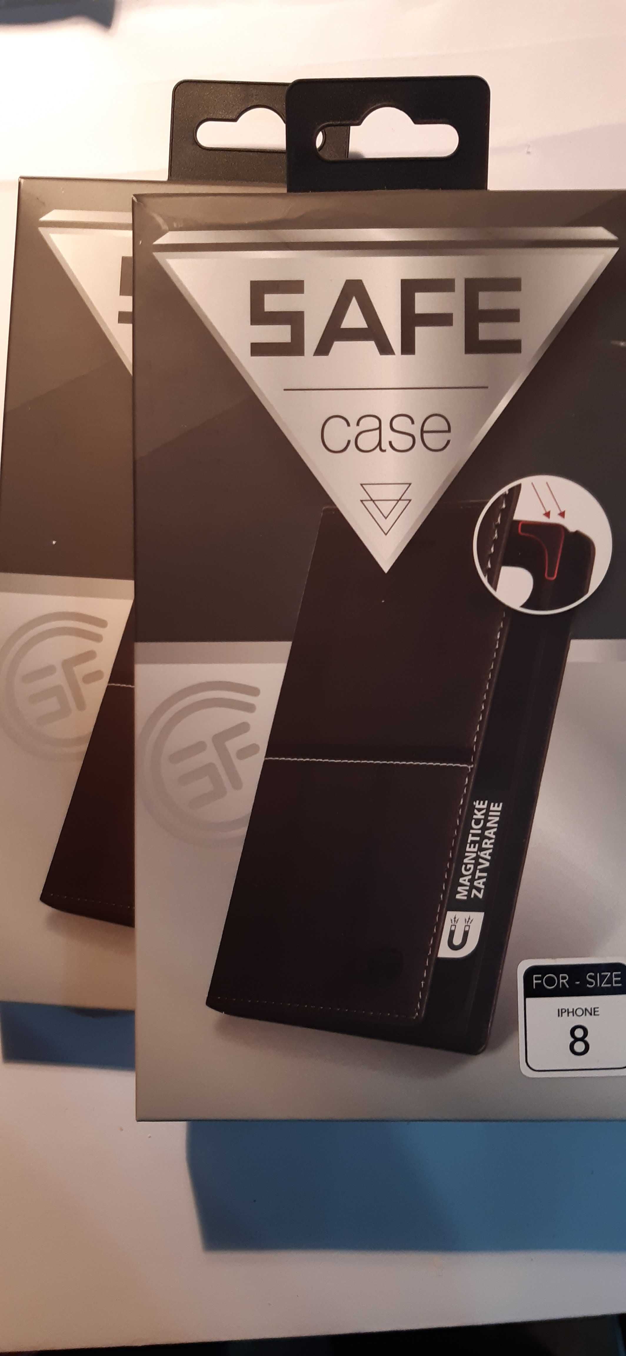 2 nowe etui do telefonu apple 8 kabury czarne safe case