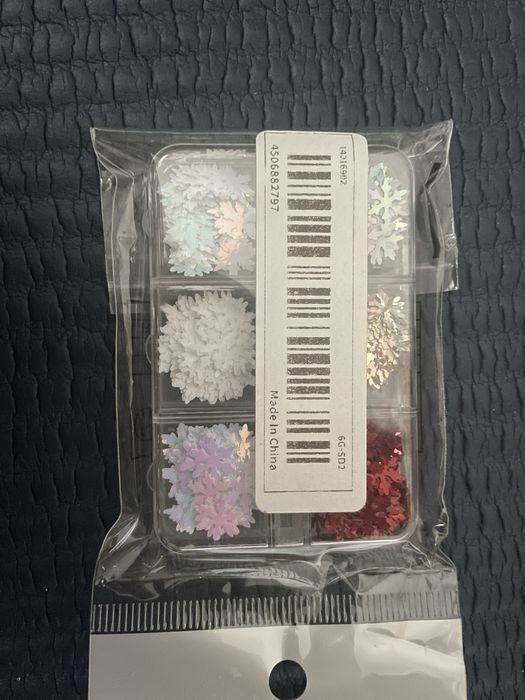 Zestaw gwiazdek do paznokci