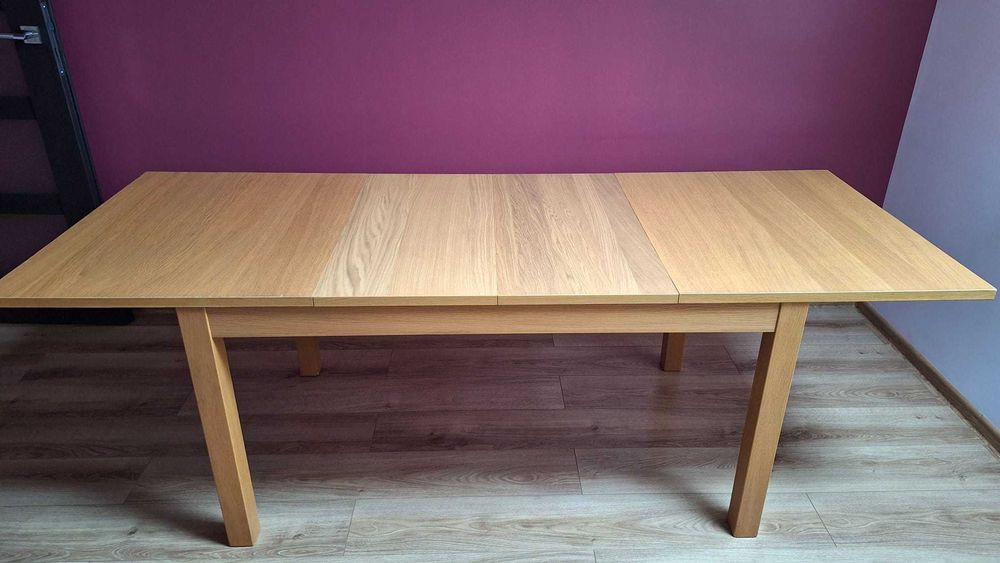 Stół rozkładany, drewniany 140x85 -> 220x85 IKEA