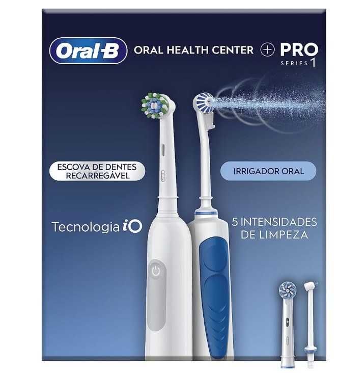 Escova de Dentes e Irrigador elétricos: ORAL-B  OXYJET  PRO 2000