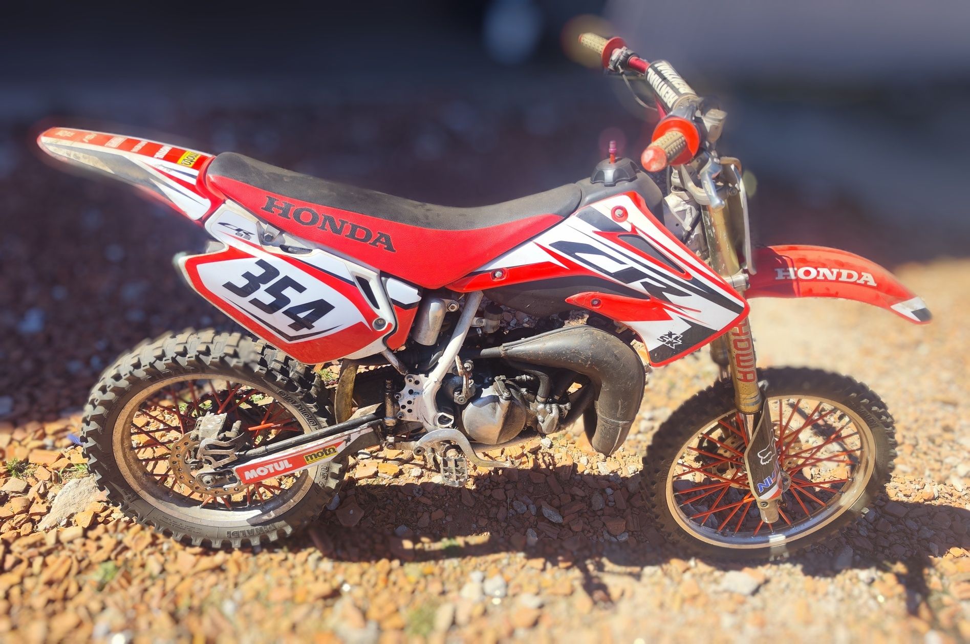 Mota Honda CR85 rb