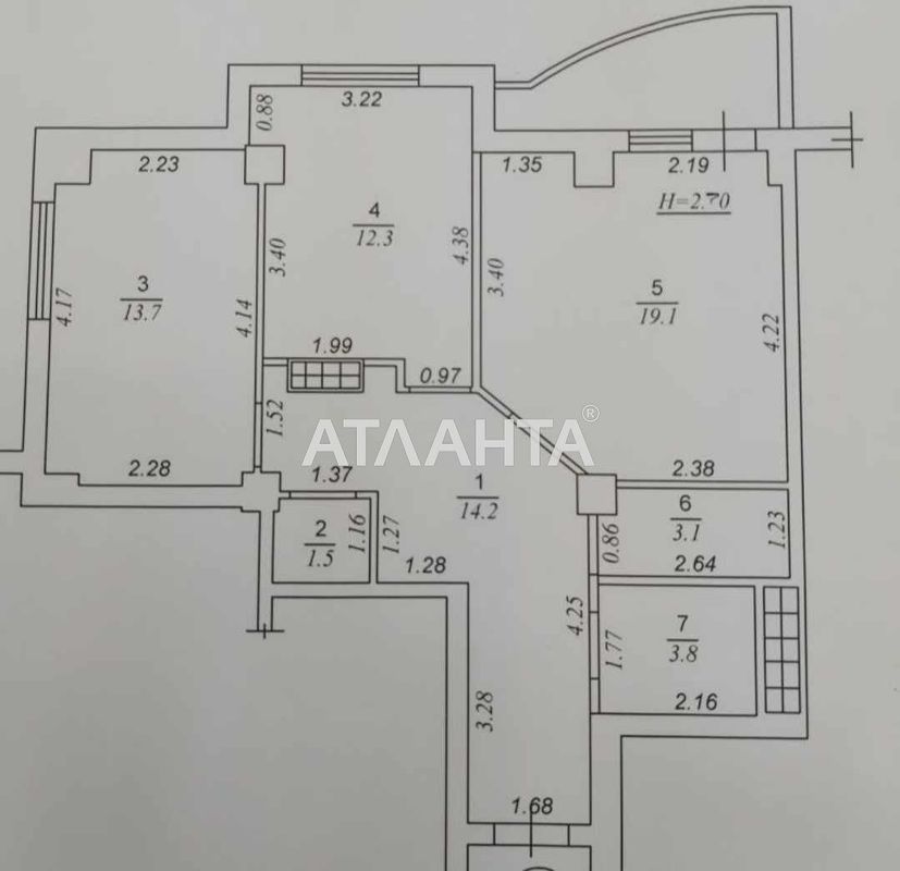 Двокімнатна квартира з ремонтом , Бочарова /ЖК Європейський