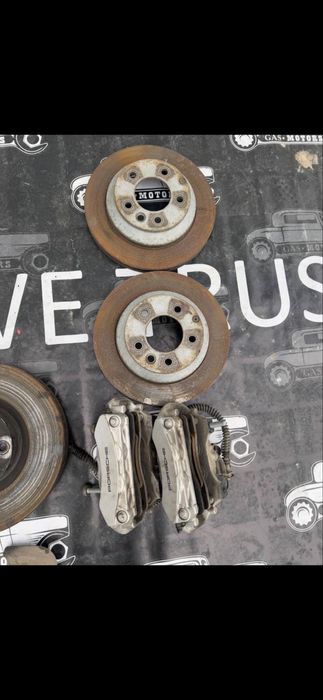 тормоза суппорта гальма диски порше каен 4.8 porsche cayenne 958 4.8 s