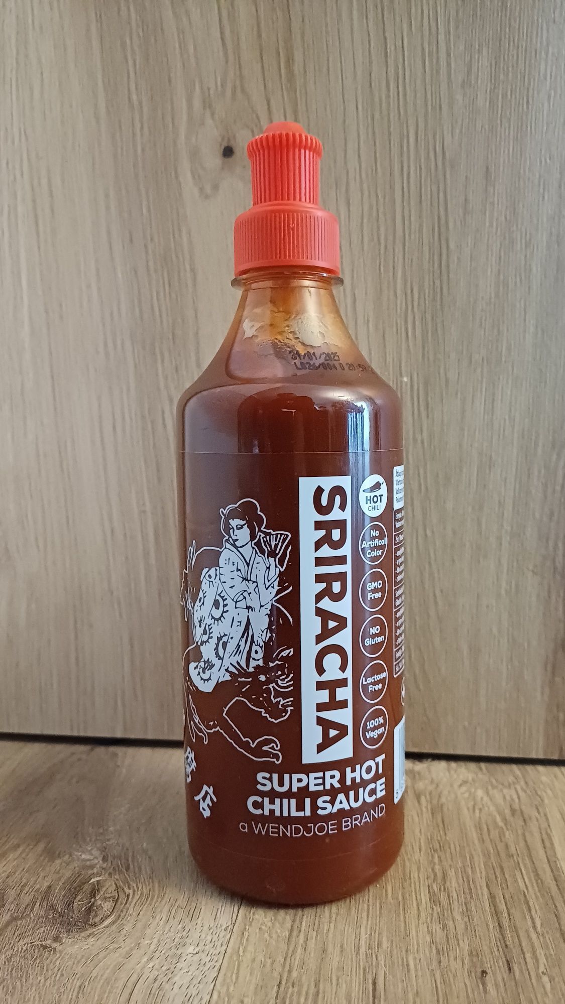 SOS SRIRACHA SUPER HOT - chili 68 % 585 gram