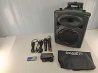 J086 Głośnik Mobilny Ibiza Sound Port8VHF-BT Bluetooth 100W
