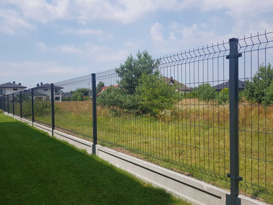 PROMOCJA! PANELE Ogrodzeniowe 4mm 123cm Podmurówka 58zł /mb