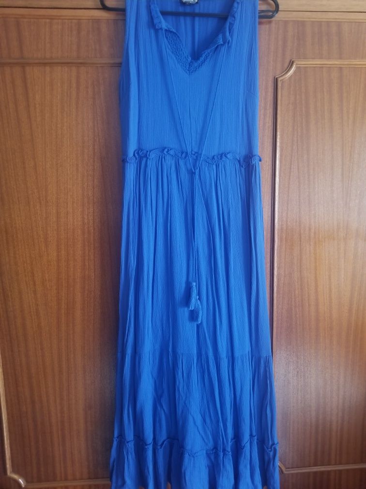 Vestido Novo midi  Natura tamanho XS