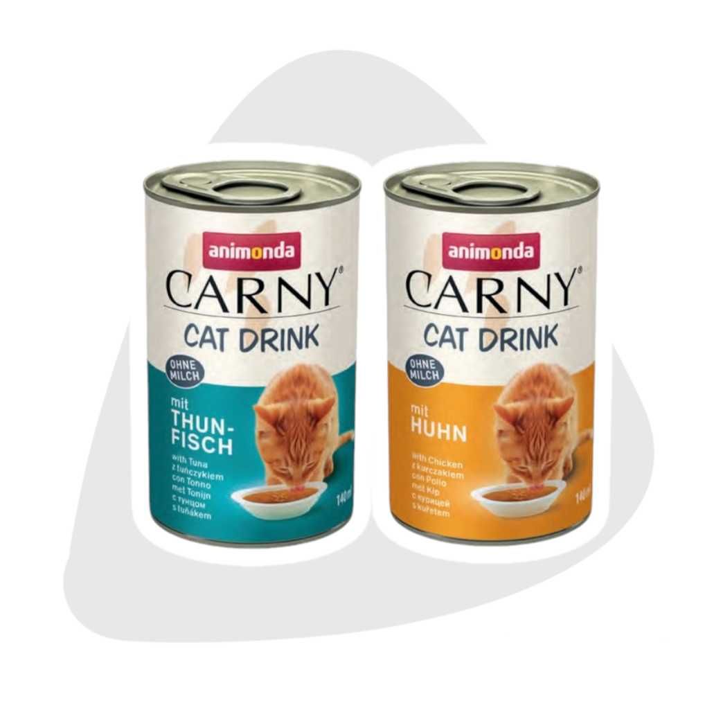 Animonda Carny Cat Drink Mix smaków 6x140g Napój dla kotów