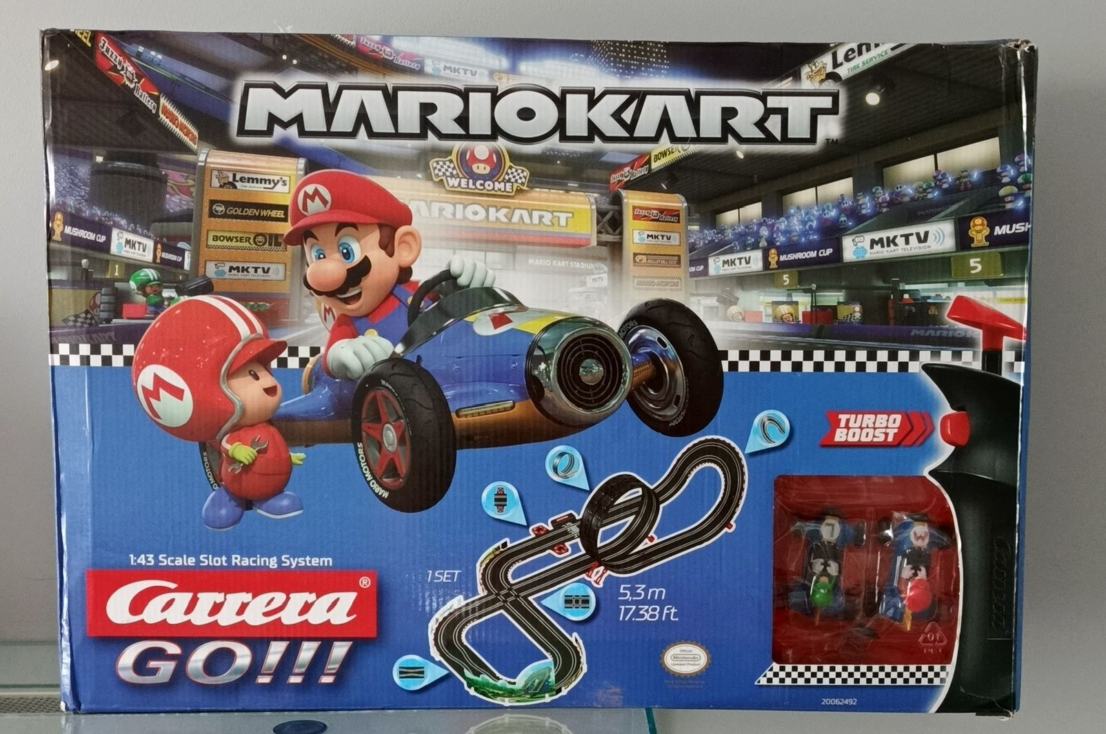 Carrera GO - Nintendo Super Mario Kart, tor wyścigowy