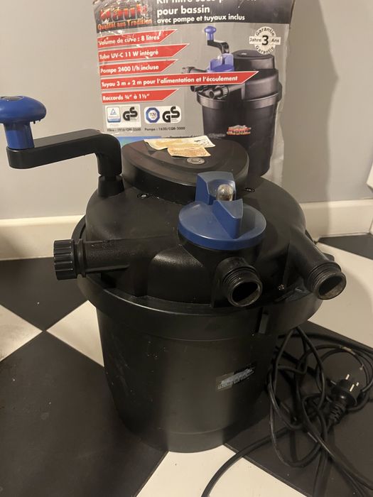 Filtr z pompa do oczka