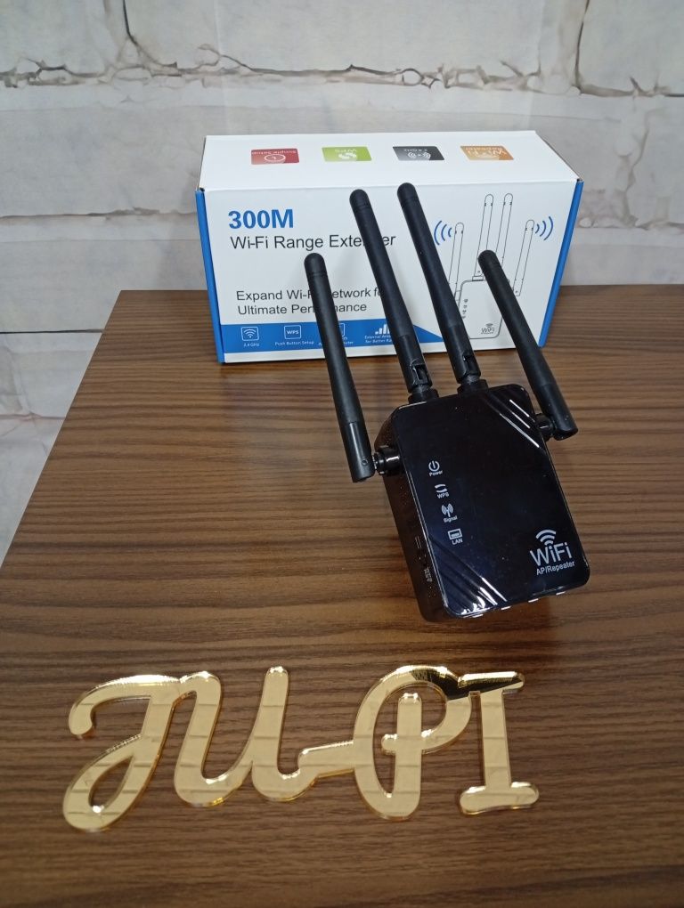 Bezprzewodowy wzmacniacz zasięgu repeater wifi router 300m