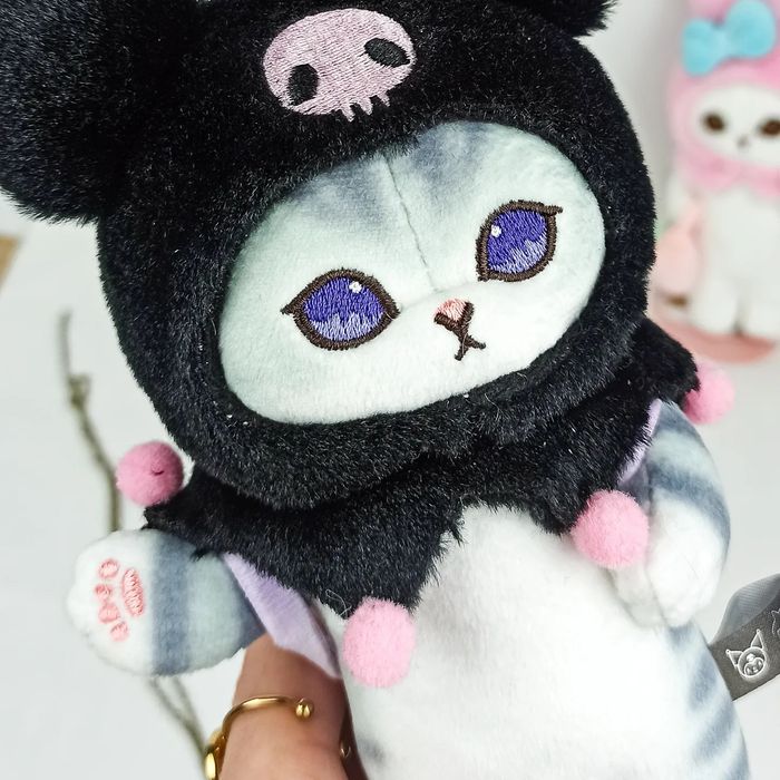 Sanrio М'яка іграшка-котик Shark Cat Mелоді Melody Куромі Kuromi аніме