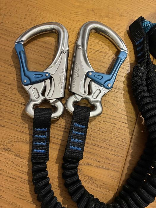Lonża Salewa Premium Attac, via ferrata, stan bdb, gwarancja, 2025