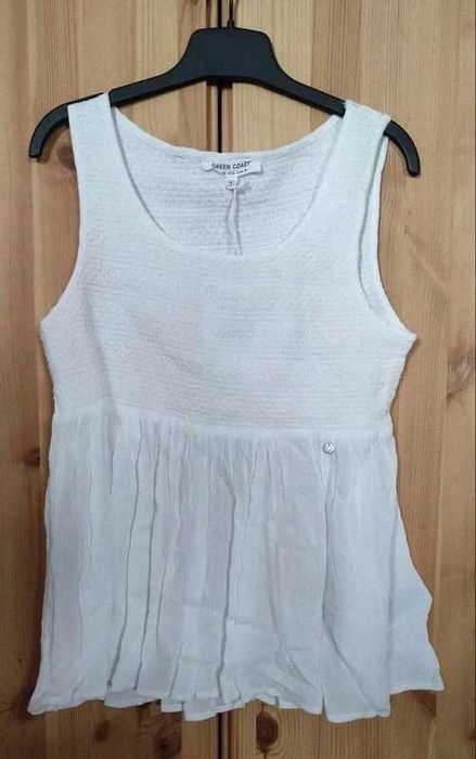 Top branco - Green Coast - Novo com etiqueta