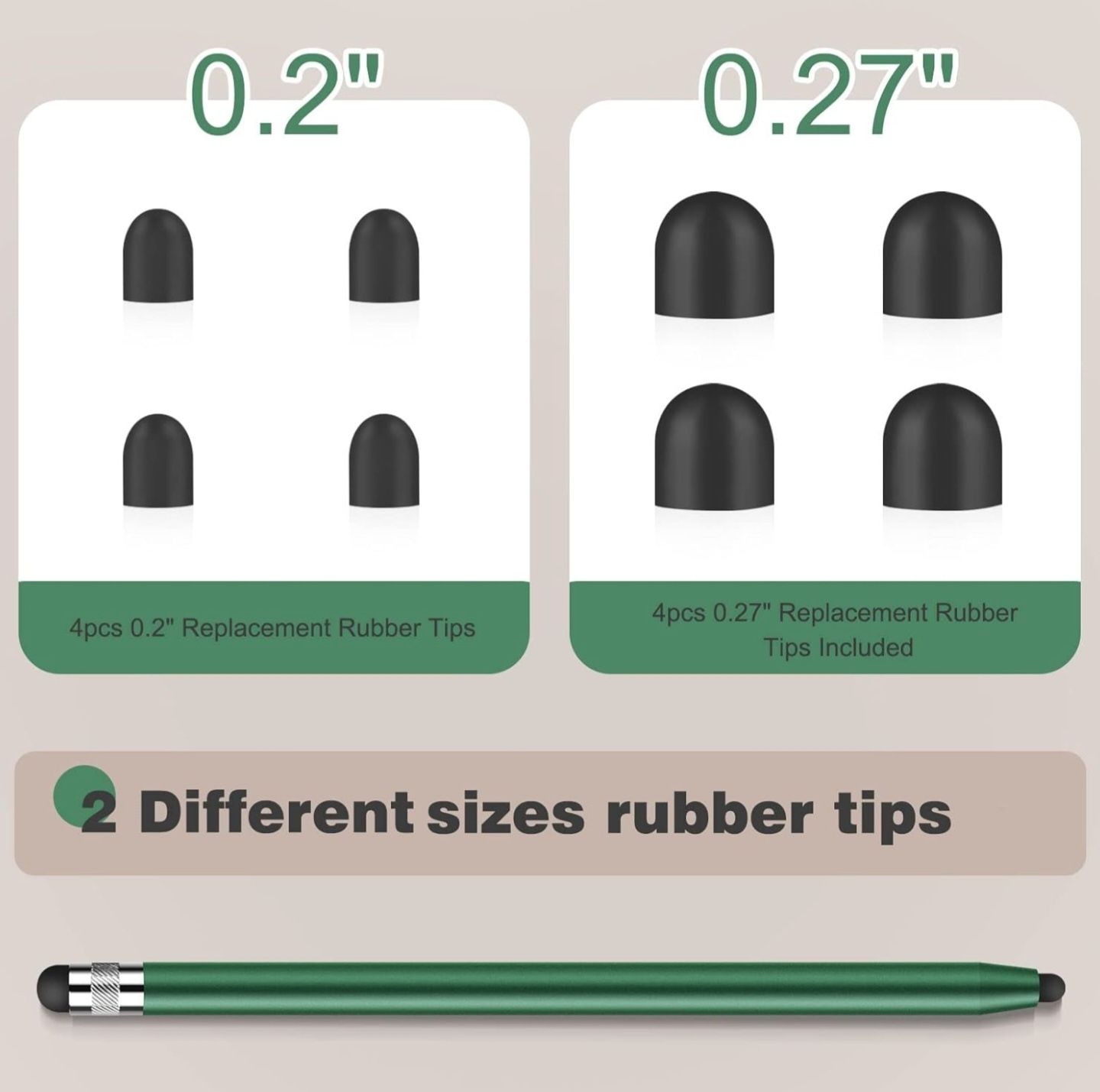 Zestaw 2 rysików MEKO Stylus Pens 2 w 1