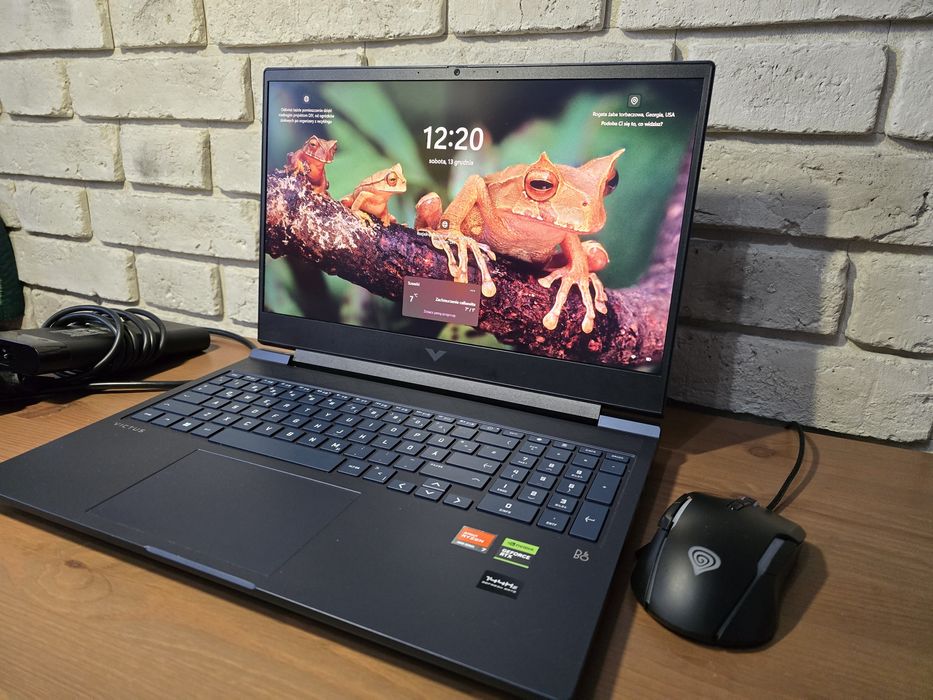 Laptop gamingowy HP Victus RTX 4070 Ryzen 7