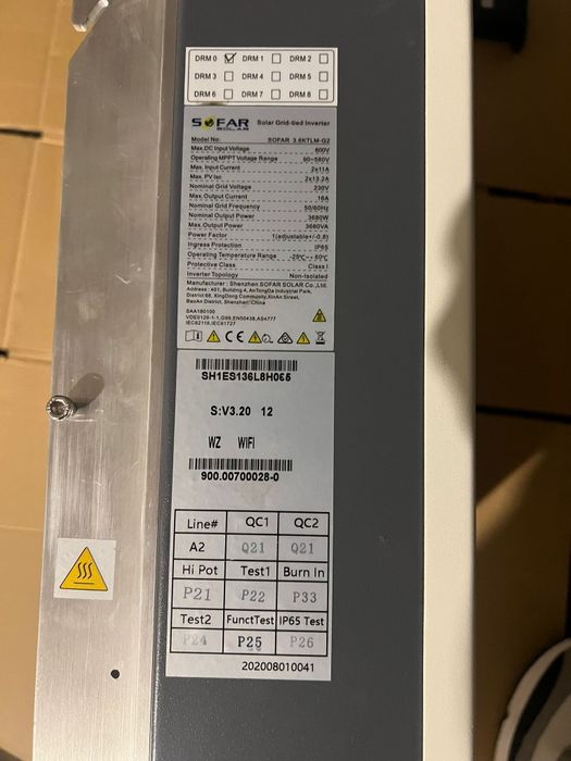 Falownik DRM 0 Solax Solar
