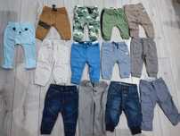 13 par spodni, spodnie, spodenki 74/80 Smyk, CoolClub, Newbie