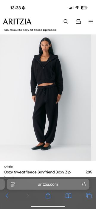 Спортивний костюм утеплений на флісі Aritzia