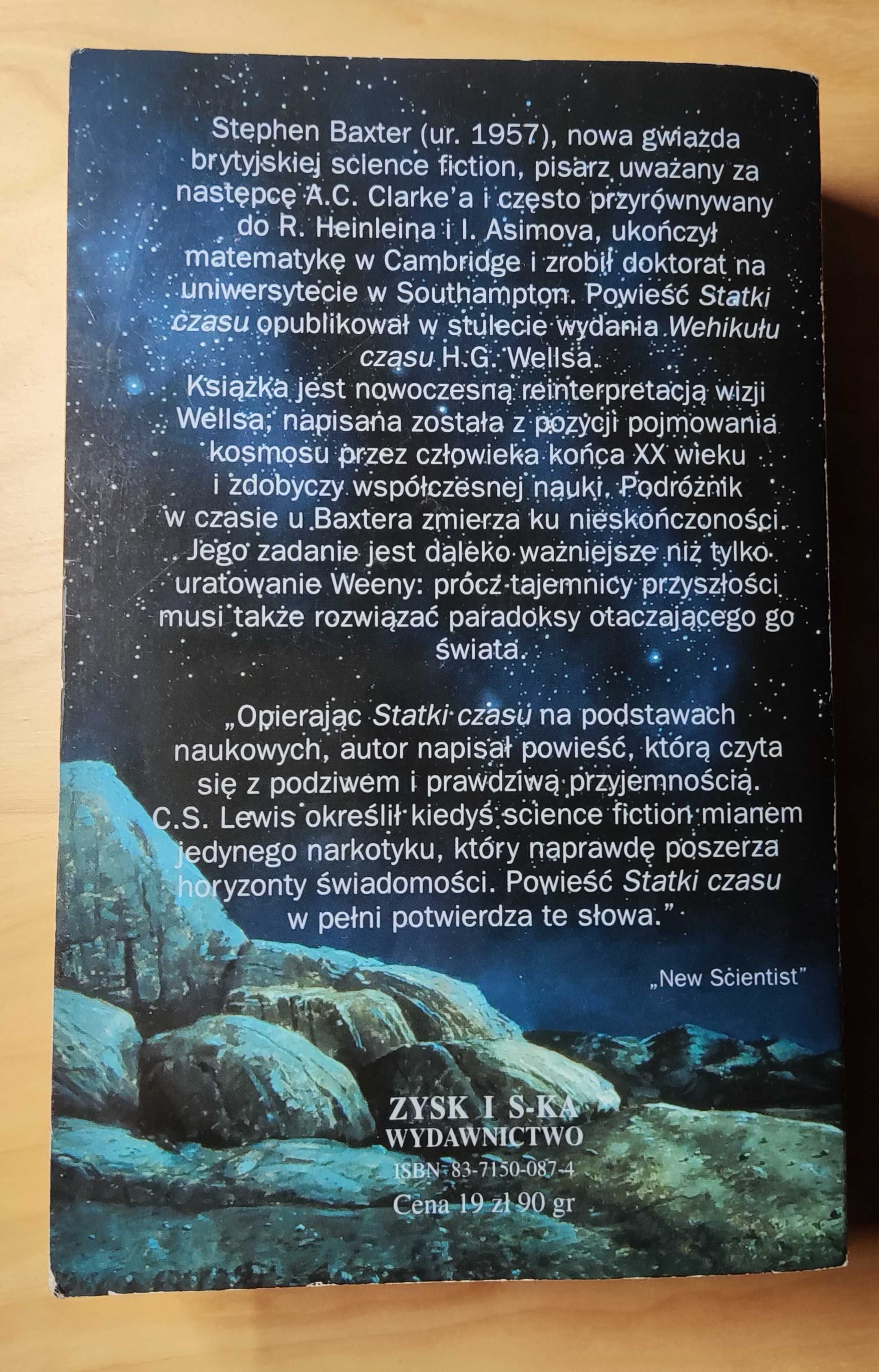 Stephen Baxter Statki czasu