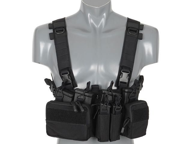 8FIELDS Buckle Up Recce/Sniper Chest Rig – Black – nowy