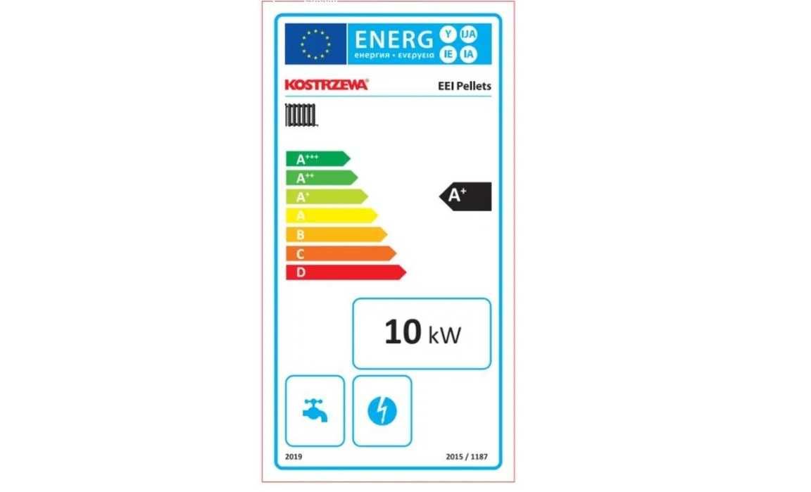 Kocioł  Kostrzewa EEI 10 KW Piec Pellet