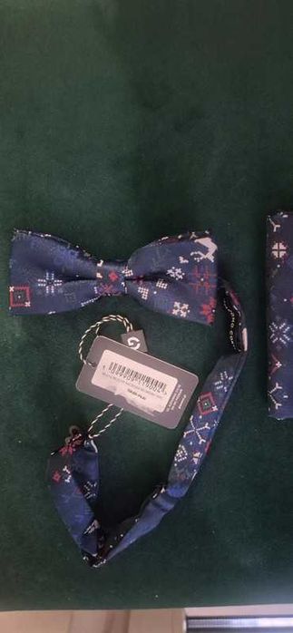 Mucha z poszetką świąteczna giacomo conti