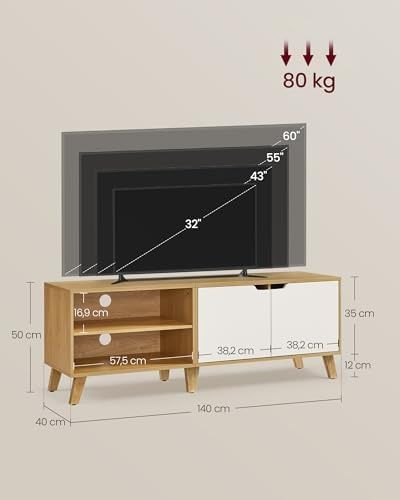 Szafka 2 drzwiowa pod telewizor