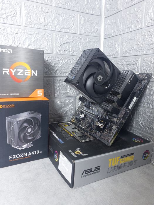 Ігровий Комплект,Пк(Ryzen 5 5600x 32/16gb,A520,Башенне Охолодження)