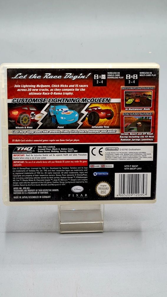 gra nintendo ds gra cars race o rama gra disney oryginalna