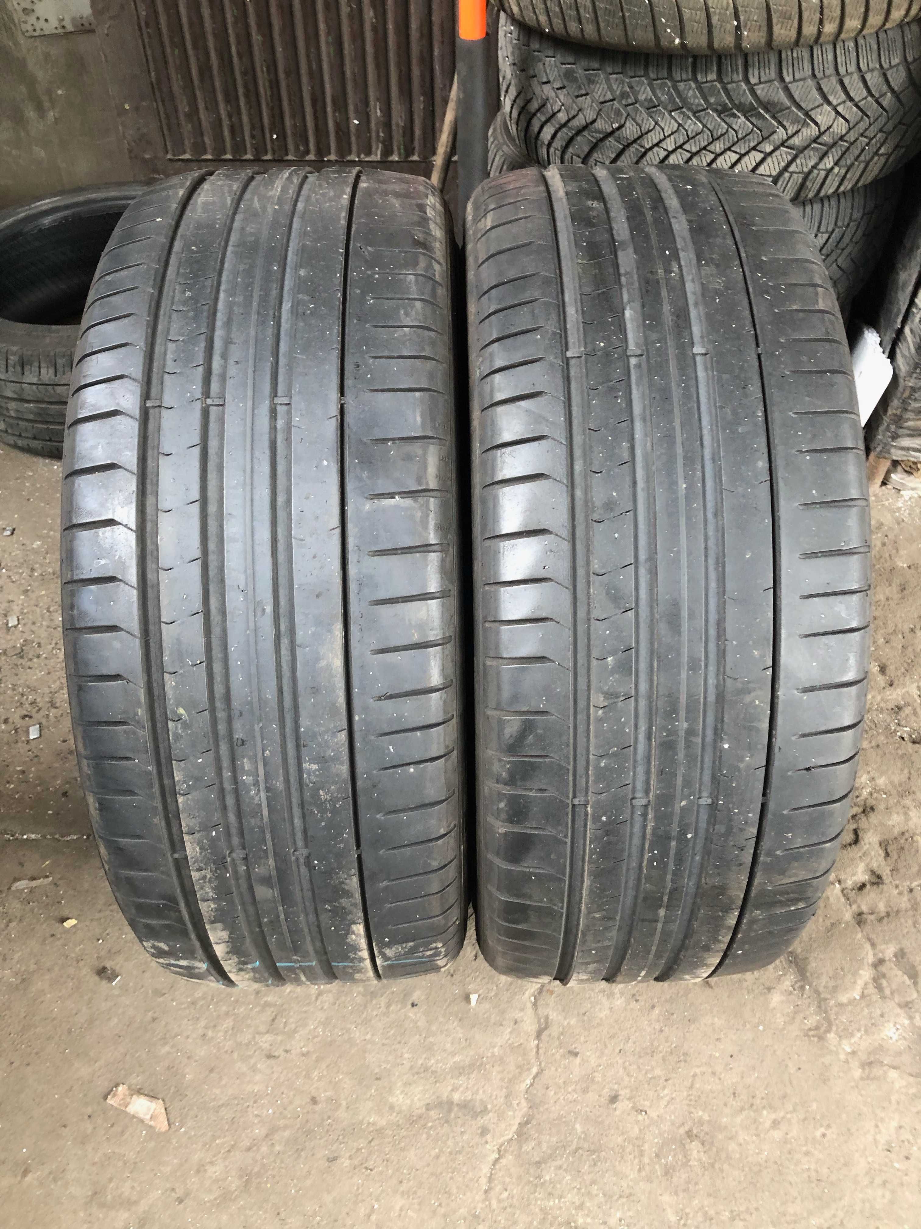 255/40R21 Dwie używane opony letnie Pirelli