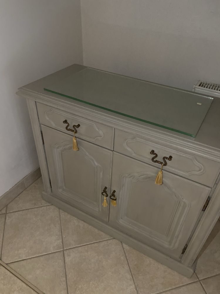 rustykalna komoda szafka po renowacji